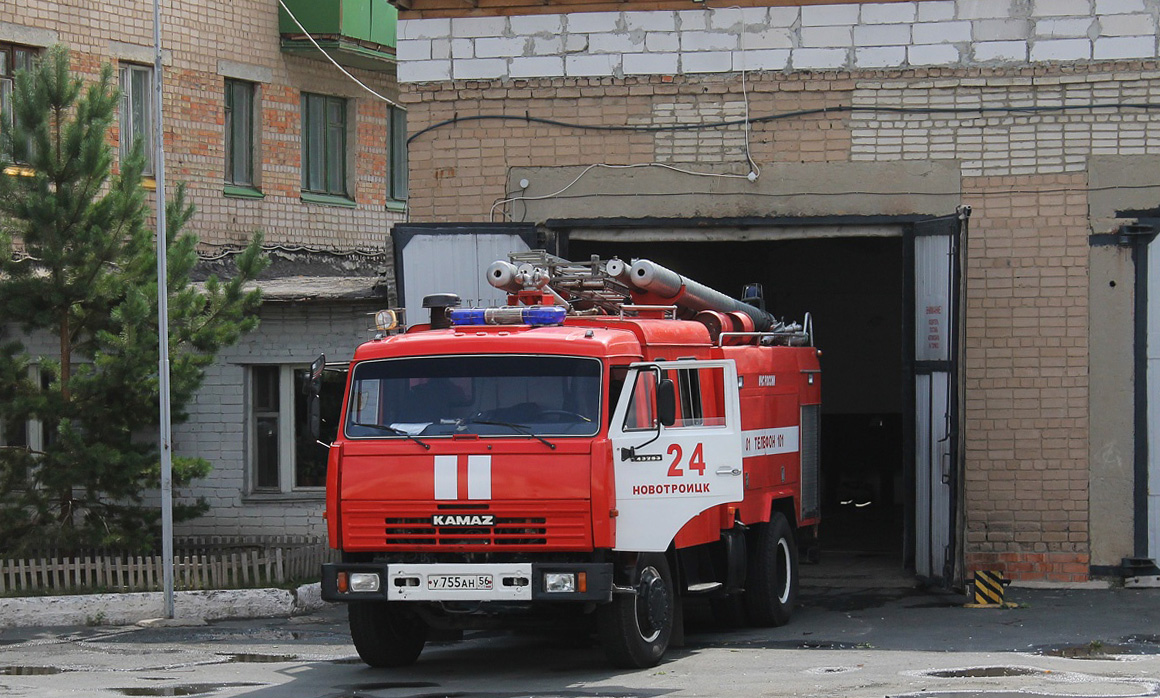 Оренбургская область, № У 755 АН 56 — КамАЗ-43253-A3(96)