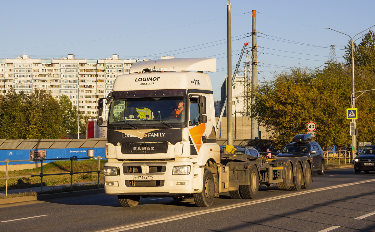 Приморский край, № 378 — КамАЗ-5490-S5(87)