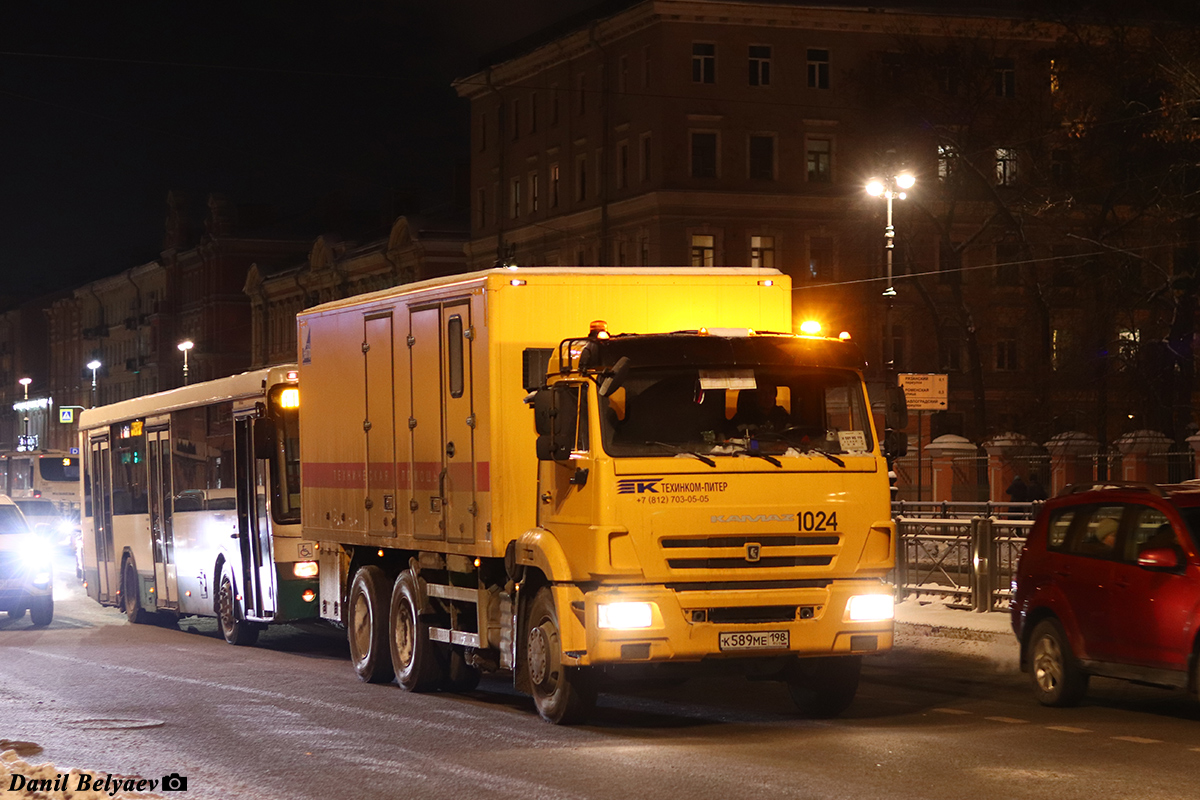 Санкт-Петербург, № 1024 — КамАЗ-65115-L4(19)