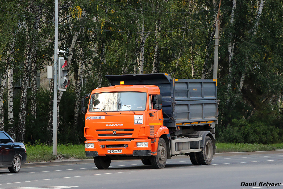 Свердловская область, № О 393 МР 196 — КамАЗ-43253-G5(69)