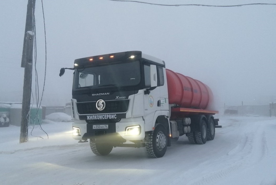 Саха (Якутия), № Н 350 НО 14 — Shaanxi Shacman X3000 SX3258