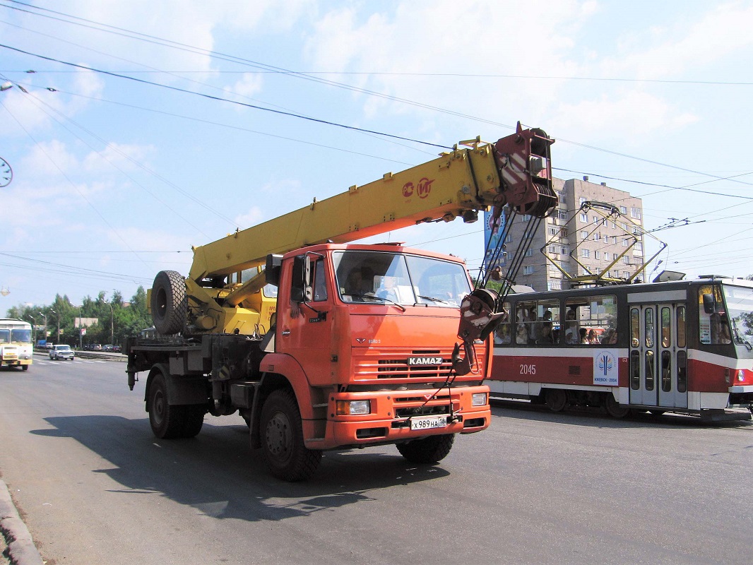 Удмуртия, № Х 989 НА 18 — КамАЗ-53605-15 [53605R]