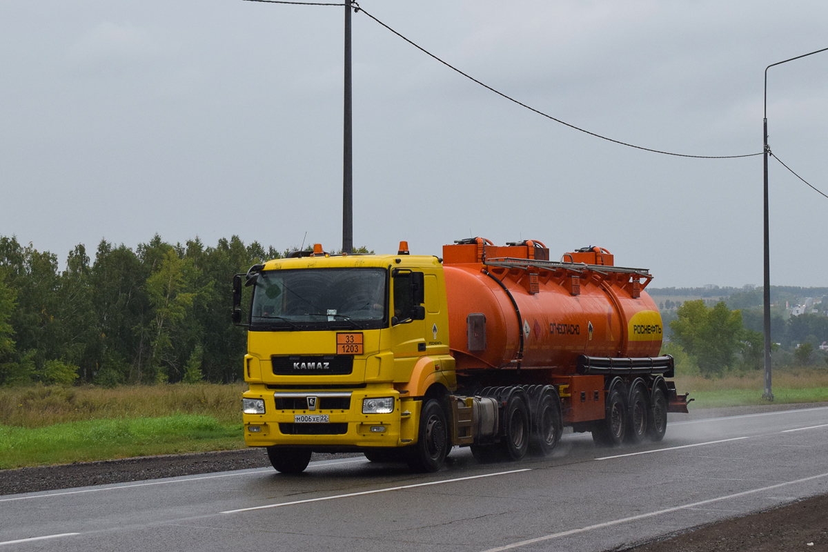 Алтайский край, № М 006 ХЕ 22 — КамАЗ-65206-S5(87)