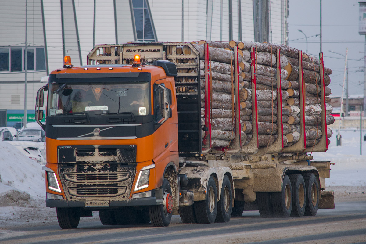 Архангельская область, № О 924 СМ 29 — Volvo ('2012) FH.460 [X9P]