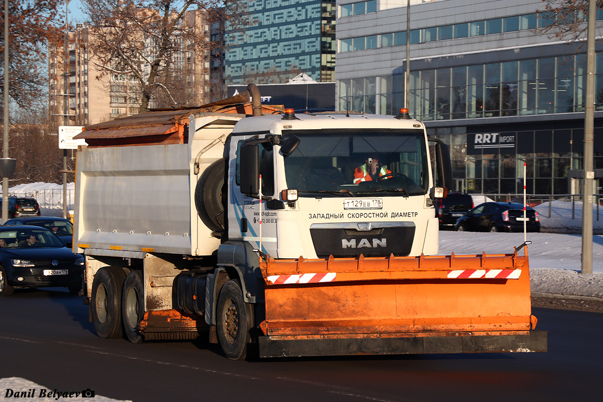 Санкт-Петербург, № Т 129 ЕВ 178 — MAN TGS 33.400