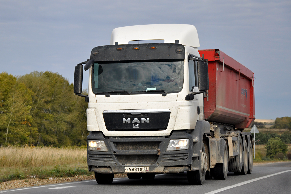 Алтайский край, № Х 988 ТВ 22 — MAN TGS 19.400