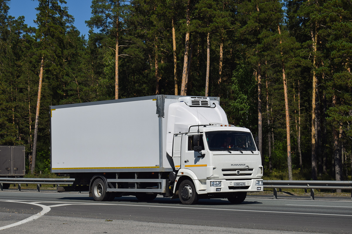 Омская область, № С 080 НВ 55 — КамАЗ-4308-G5(69)