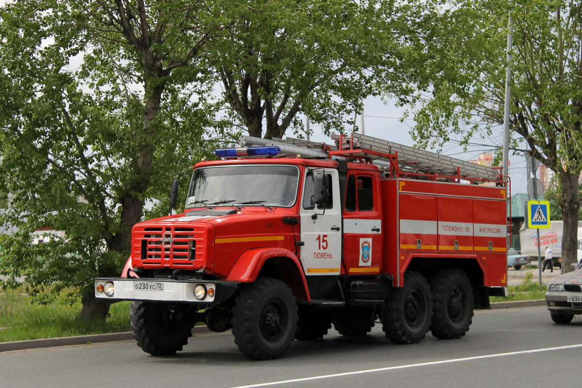 Тюменская область, № О 230 УС 72 — ЗИЛ-4334 (общая модель)