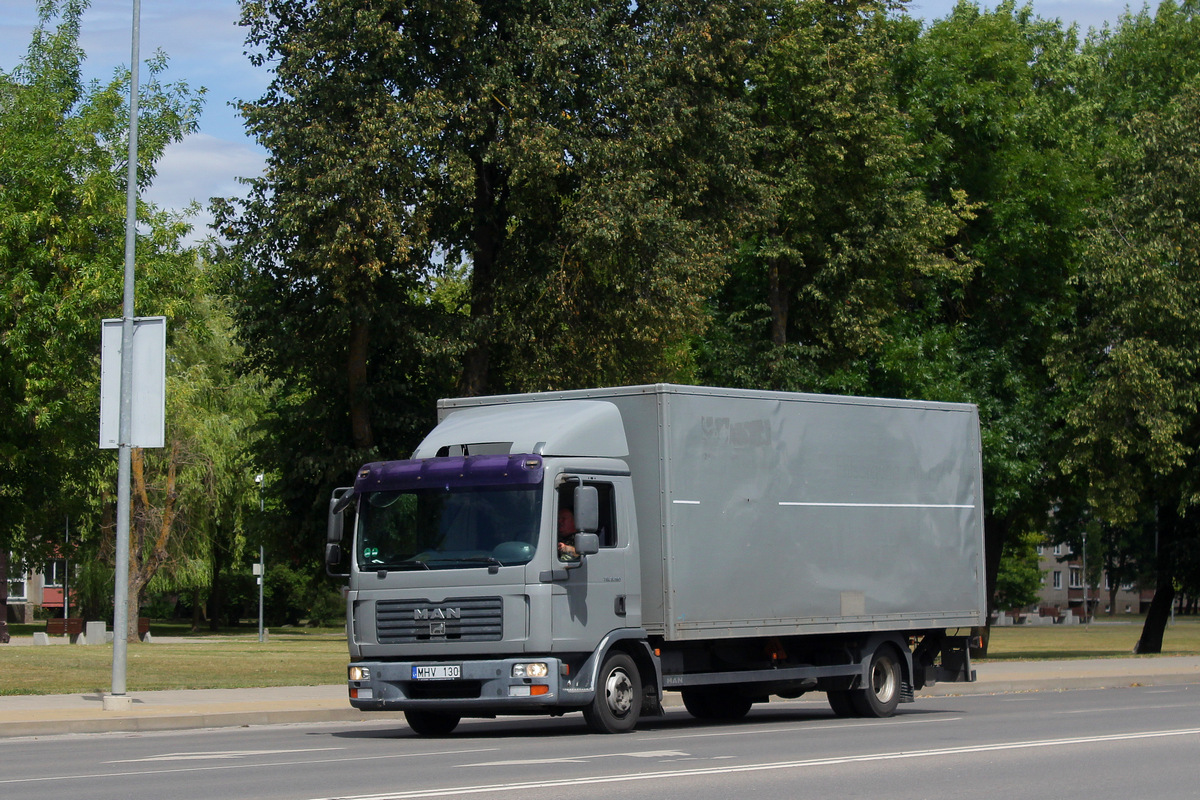 Литва, № MHV 130 — MAN TGL 8.180