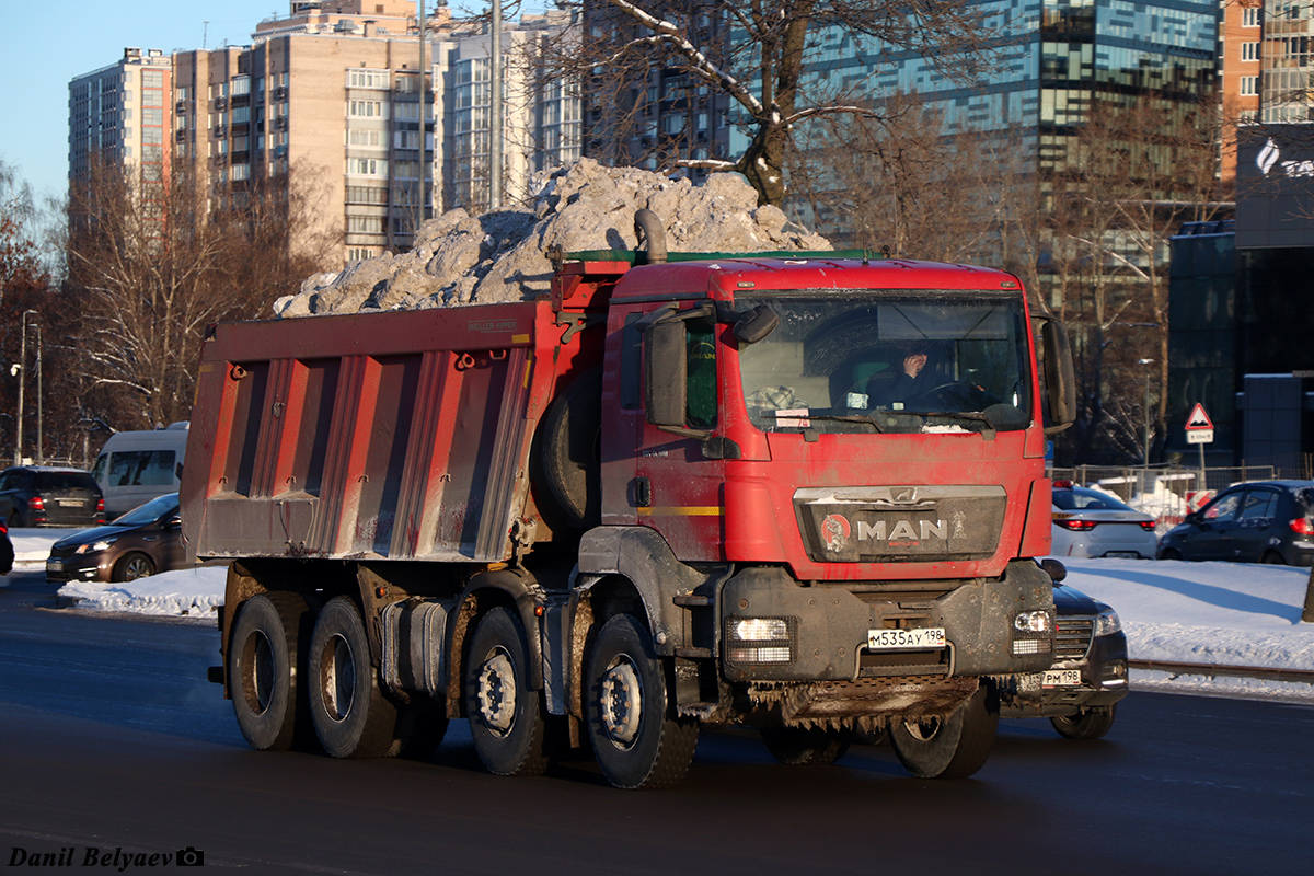 Санкт-Петербург, № М 535 АУ 198 — MAN TGS 41.400