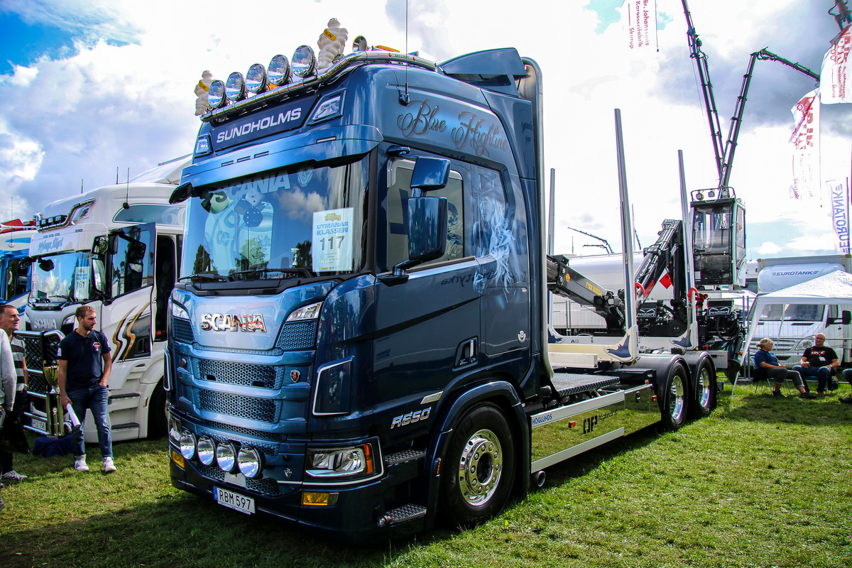 Швеция, № RBM 597 — Scania ('2016) R650; Швеция — Nordic Trophy 2018