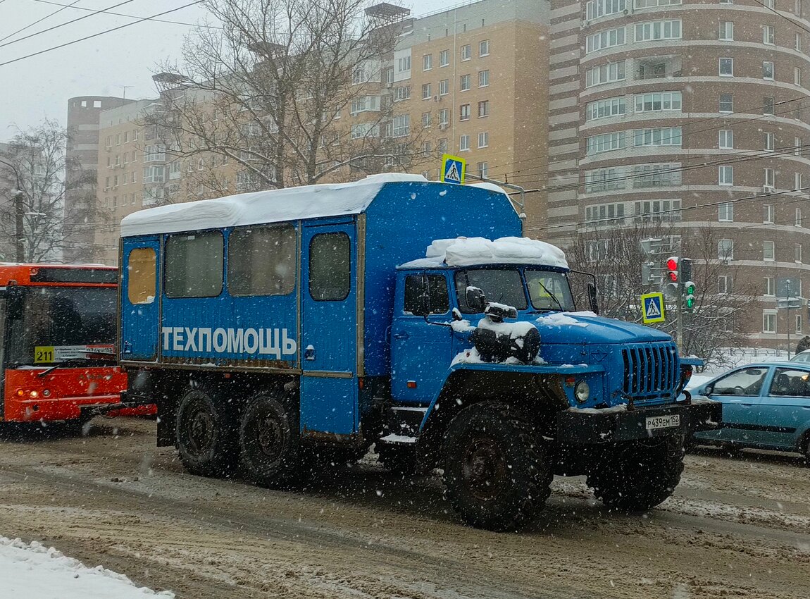 Нижегородская область, № Р 439 ЕМ 152 — Урал-32551