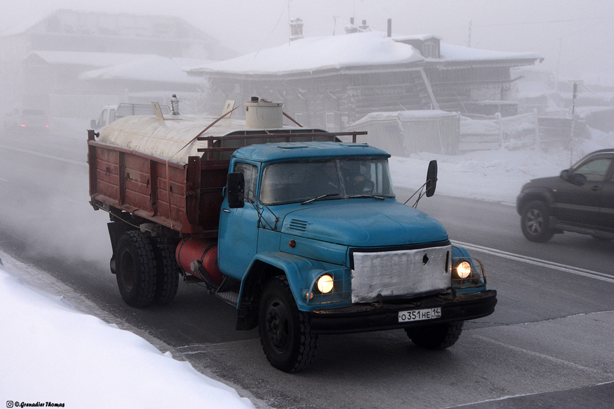 Саха (Якутия), № О 351 НЕ 14 — ЗИЛ-495710