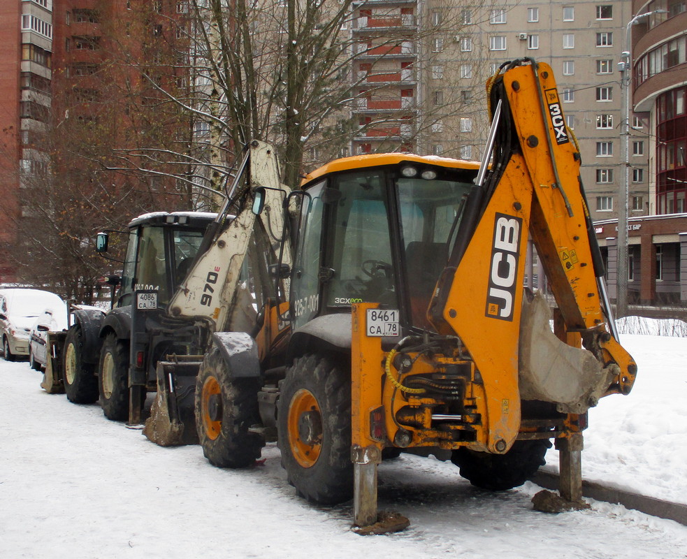 Санкт-Петербург, № 8461 СА 78 — JCB 3CX