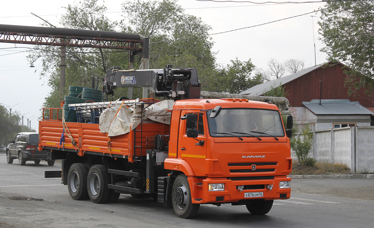 Оренбургская область, № Х 876 ОМ 56 — КамАЗ-65115-42