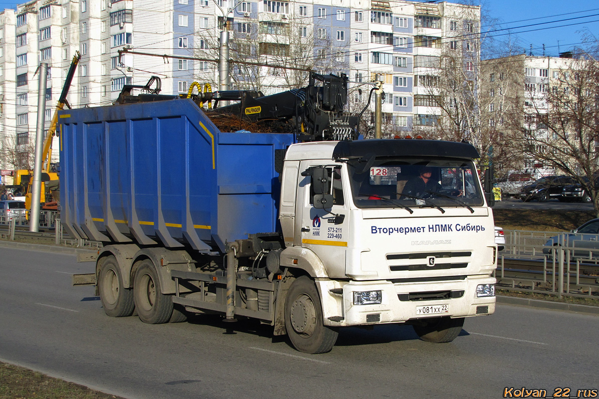 Алтайский край, № У 081 ХХ 22 — КамАЗ-65115-A5(48)