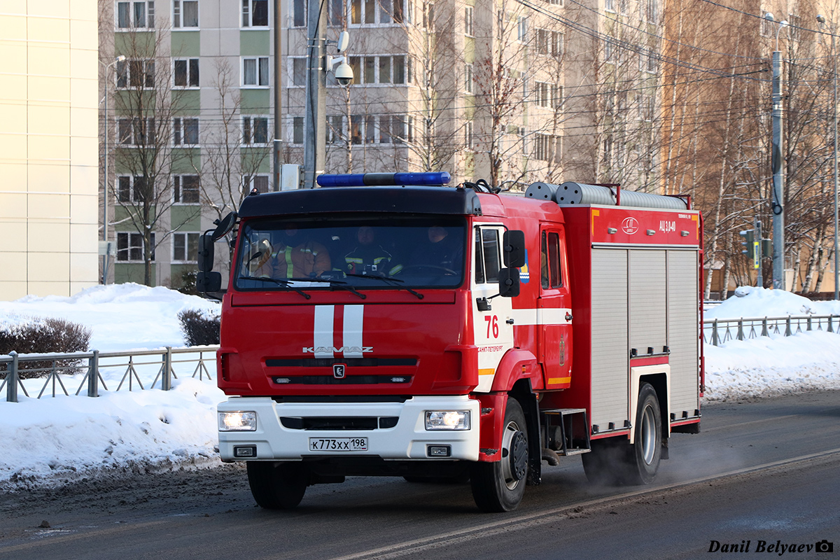 Санкт-Петербург, № К 773 ХХ 198 — КамАЗ-43253-G5(69)
