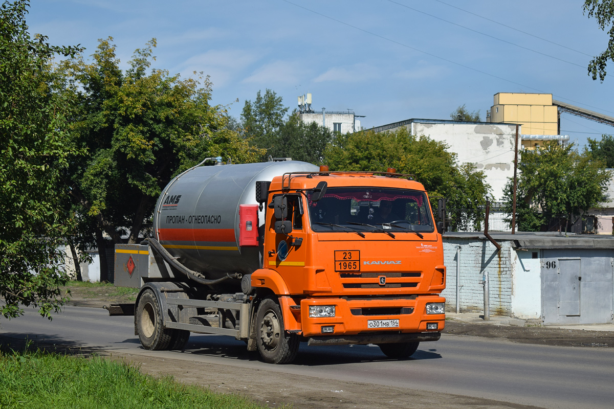Новосибирская область, № О 301 МВ 154 — КамАЗ-43253-R4(28)