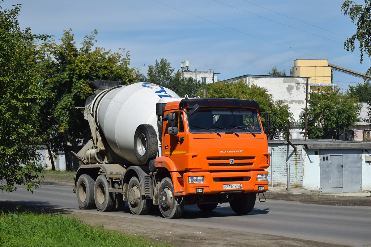 Алтайский край, № В 617 ОХ 122 — КамАЗ-6540-A5(48)