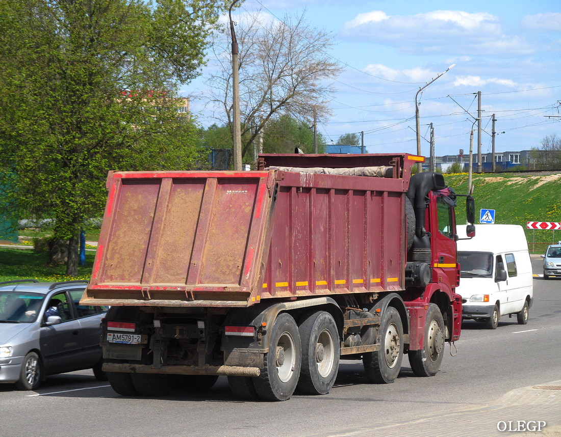 Витебская область, № АМ 5791-2 — КамАЗ-65801-T5(68)