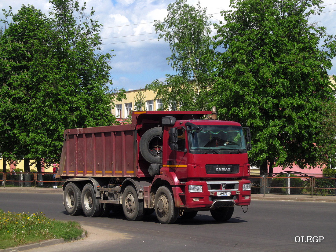 Витебская область, № АМ 5791-2 — КамАЗ-65801-T5(68)