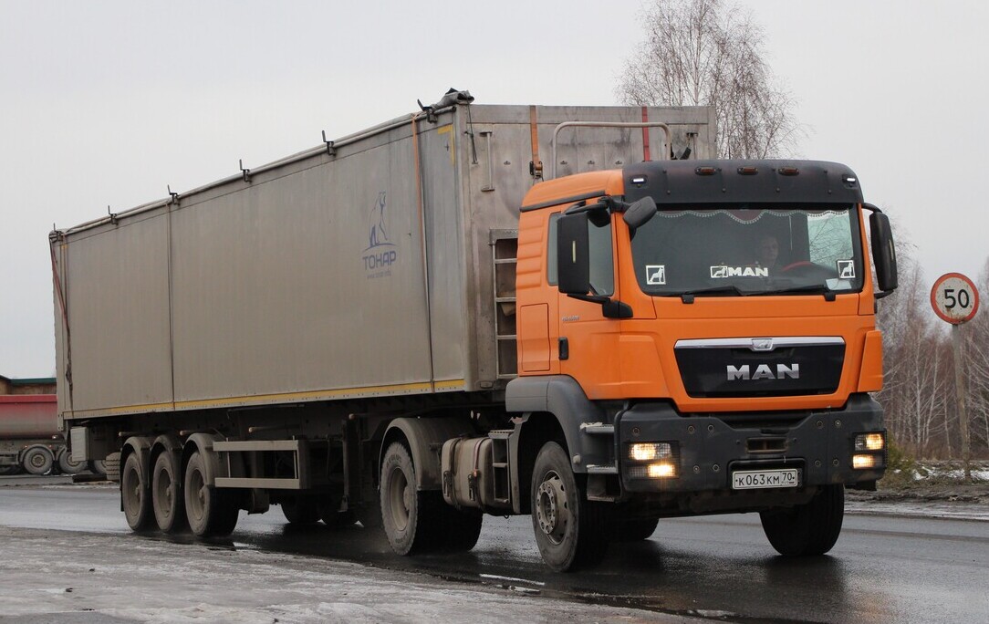 Томская область, № К 063 КМ 70 — MAN TGS 19.400