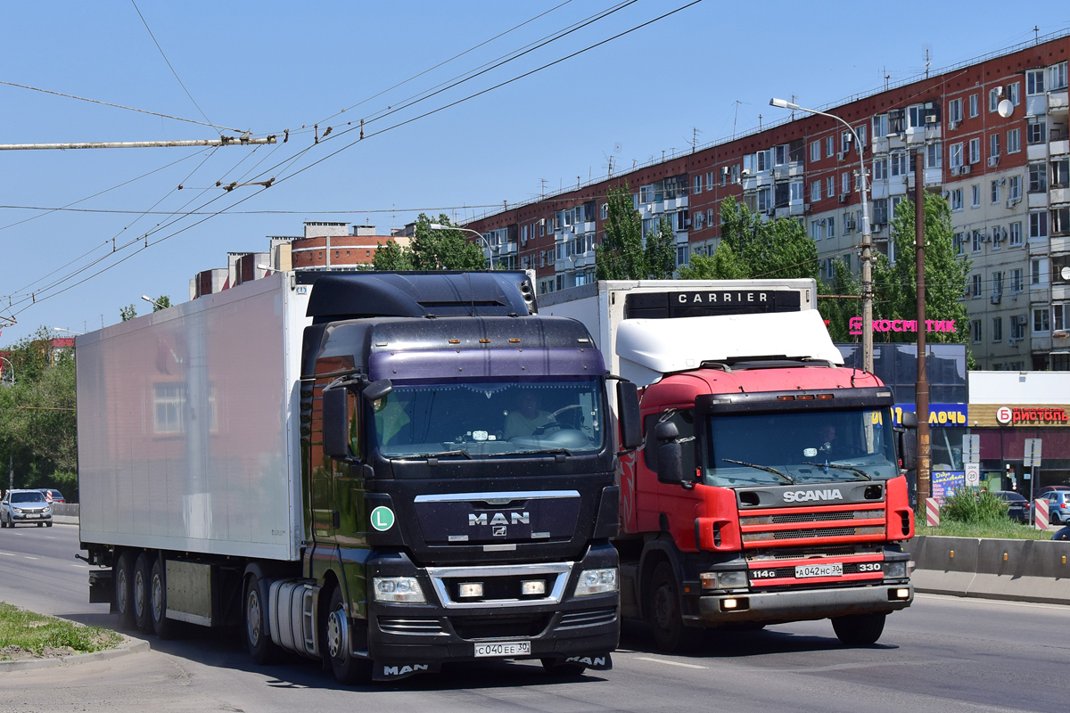 Астраханская область, № С 040 ЕЕ 30 — MAN TGX ('2007) 18.480