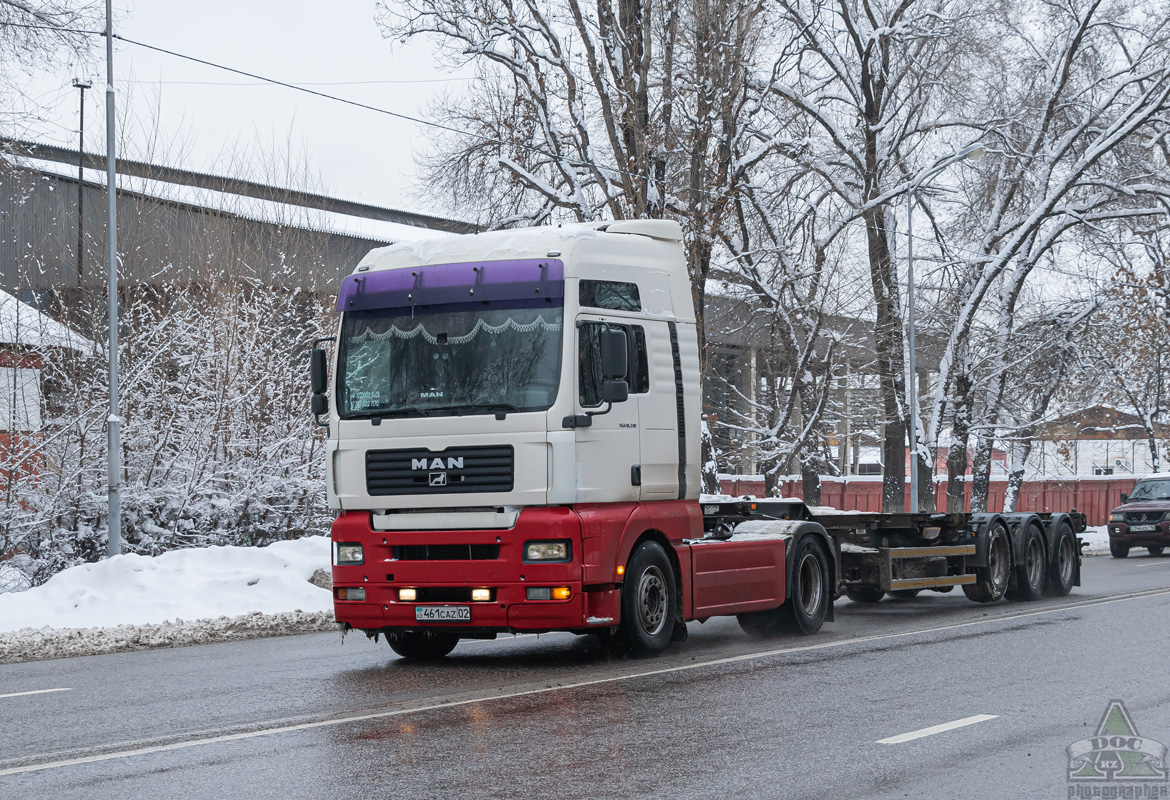 Алматы, № 461 CAZ 02 — MAN TGA 18.510
