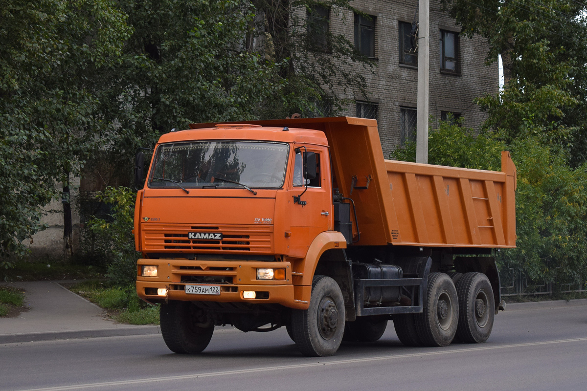Алтайский край, № К 759 АМ 122 — КамАЗ-6522 [652200]