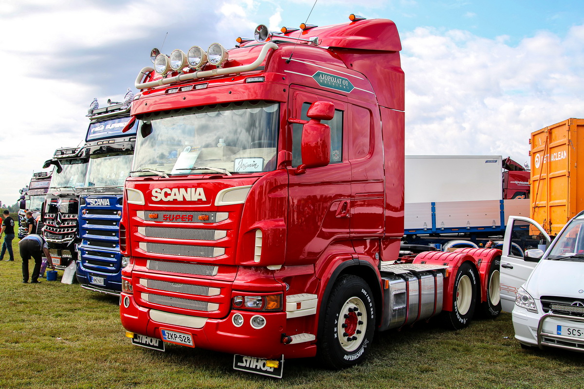 Финляндия, № ZKP-528 — Scania ('2009) R560; Финляндия — Power Truck Show 2019