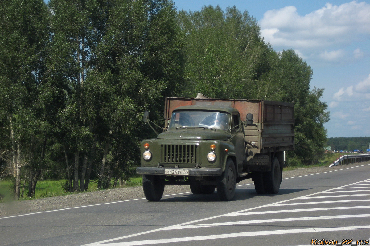 Алтайский край, № М 124 ЕК 22 — ГАЗ-53-14, ГАЗ-53-14-01