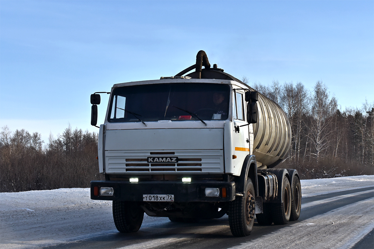 Тюменская область, № Т 018 ХК 72 — КамАЗ-5320