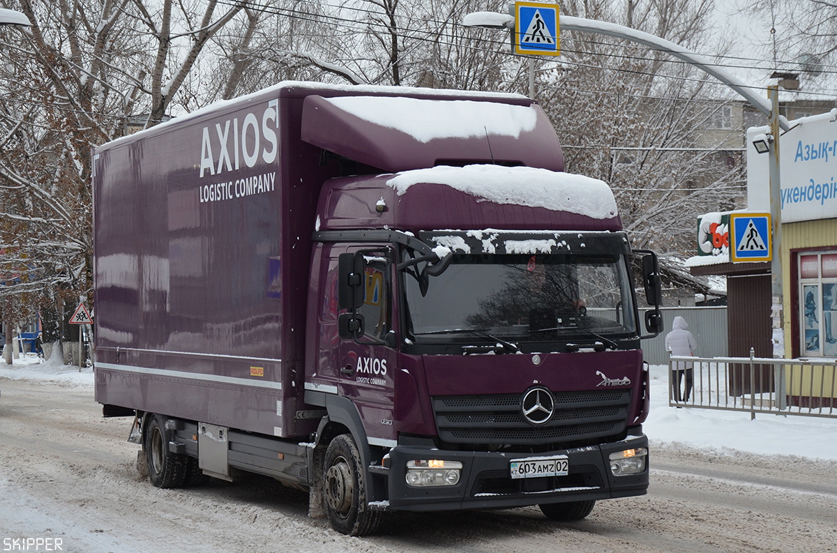 Алматы, № 603 AMZ 02 — Mercedes-Benz Atego 1230