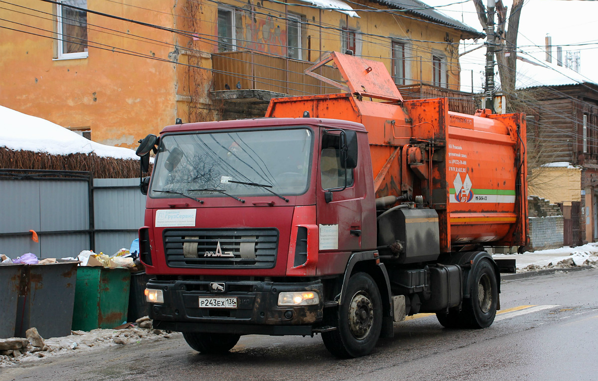 Воронежская область, № Р 243 ЕХ 136 — МАЗ-5340B2