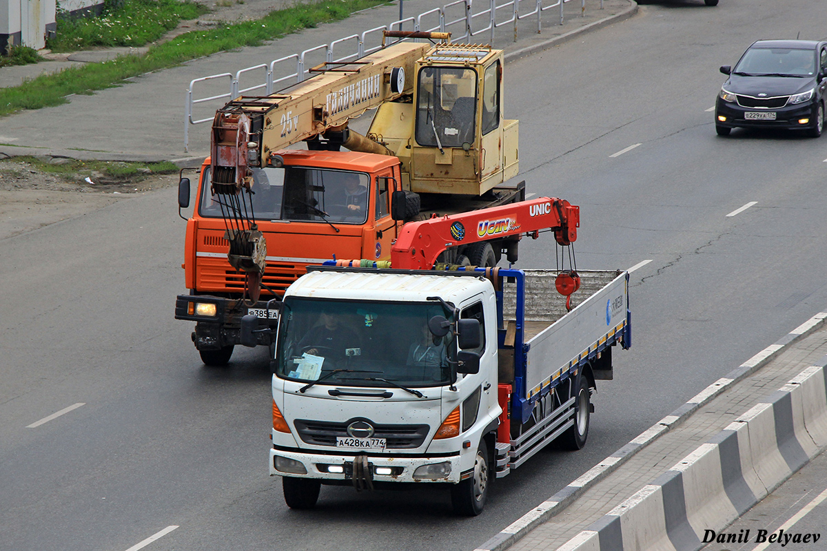 Челябинская область, № А 428 КА 774 — Hino Ranger