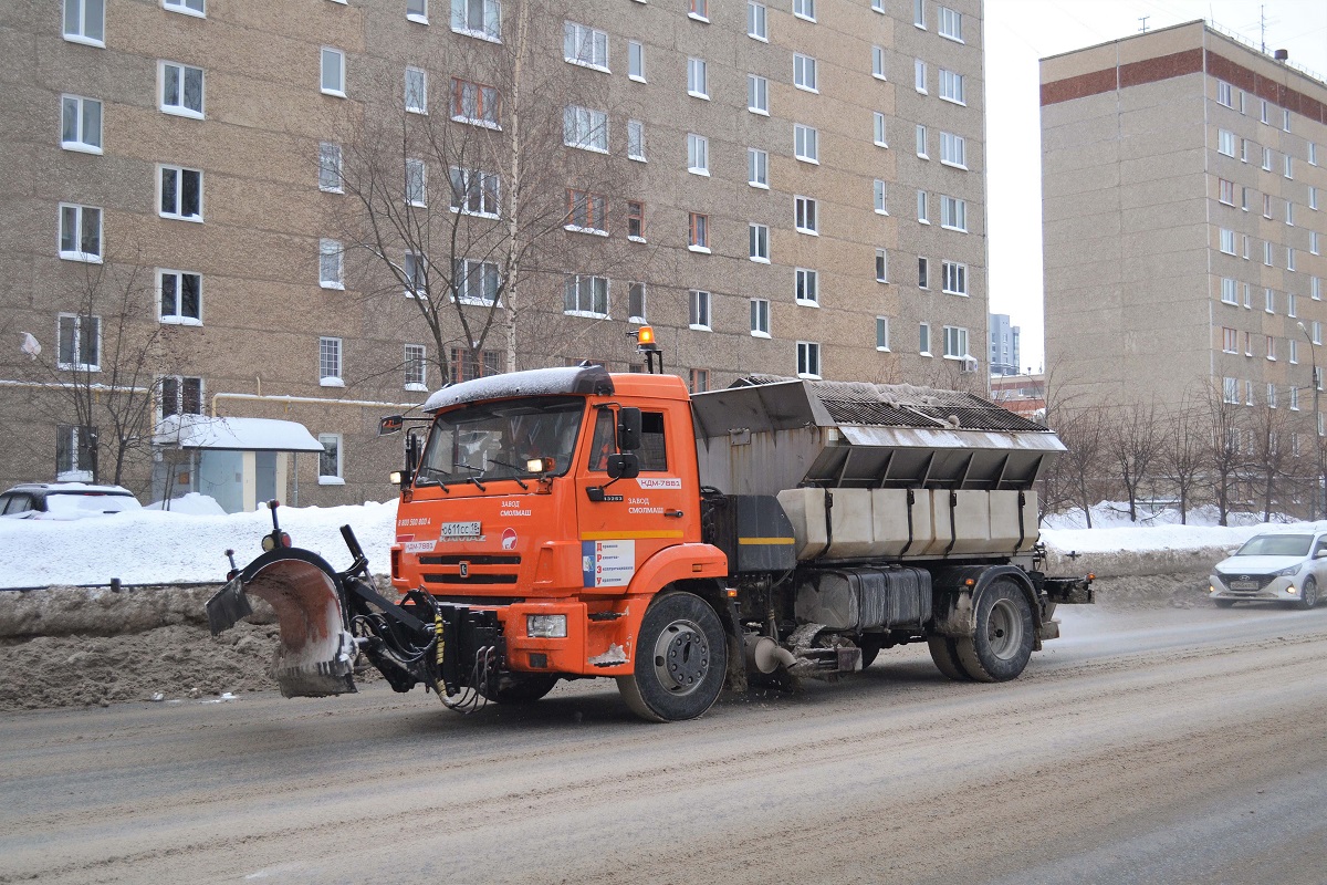 Удмуртия, № О 611 СС 18 — КамАЗ-43253-R4(28)