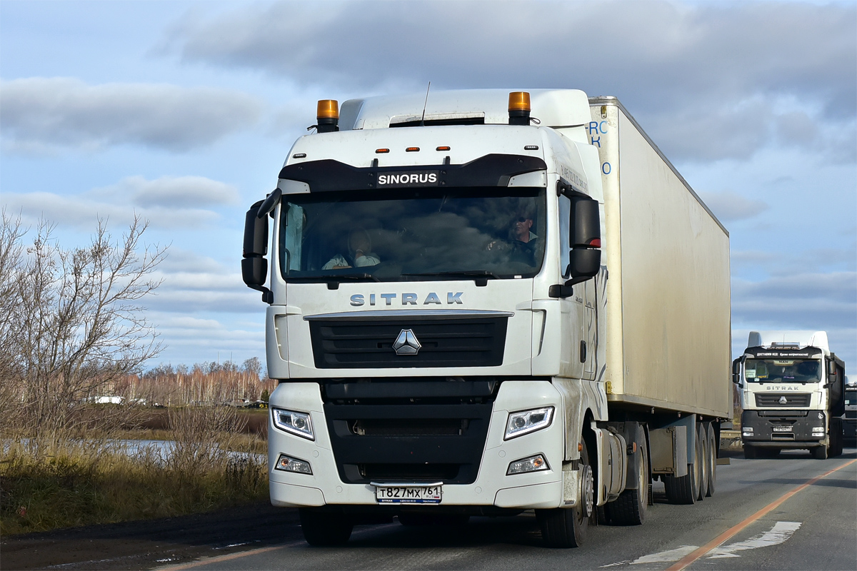 Ростовская область, № Т 827 МХ 761 — Sitrak C7H ZZ4186