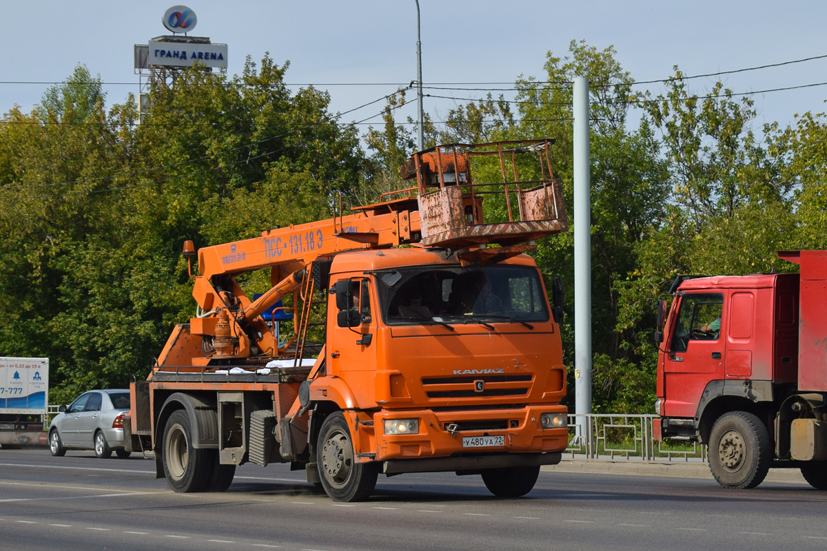 Алтайский край, № У 480 УА 22 — КамАЗ-43253-C4(25)