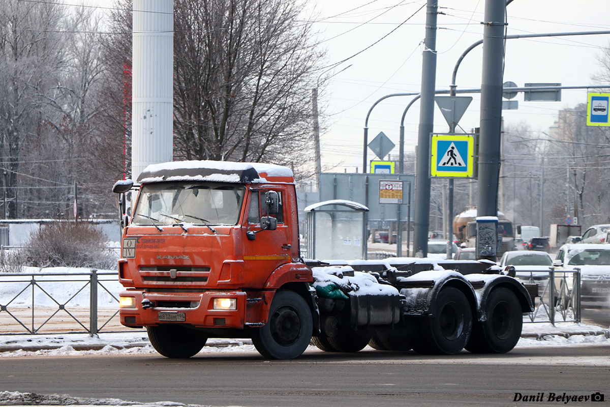 Санкт-Петербург, № В 873 ВМ 198 — КамАЗ-65115-A5(48)