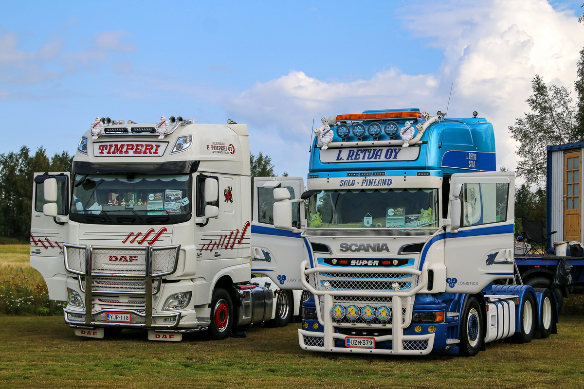 Финляндия, № UZM-379 — Scania ('2009) R560; Финляндия — Power Truck Show 2019