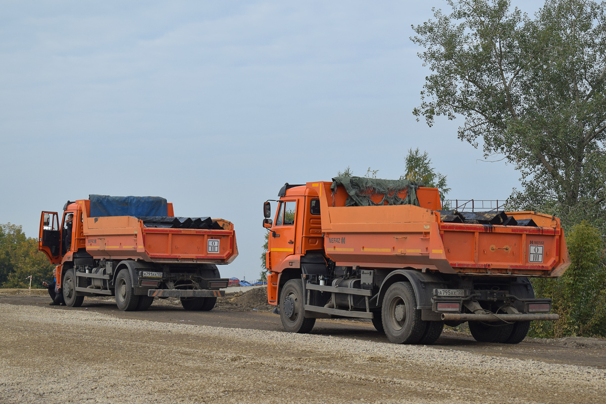 Алтайский край, № А 791 АХ 122 — КамАЗ-53605-A5(48); Алтайский край, № А 795 АХ 122 — КамАЗ-53605-A5(48)