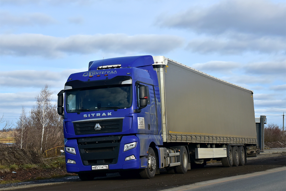 Татарстан, № М 851 ТМ 716 — Sitrak C7H ZZ4186