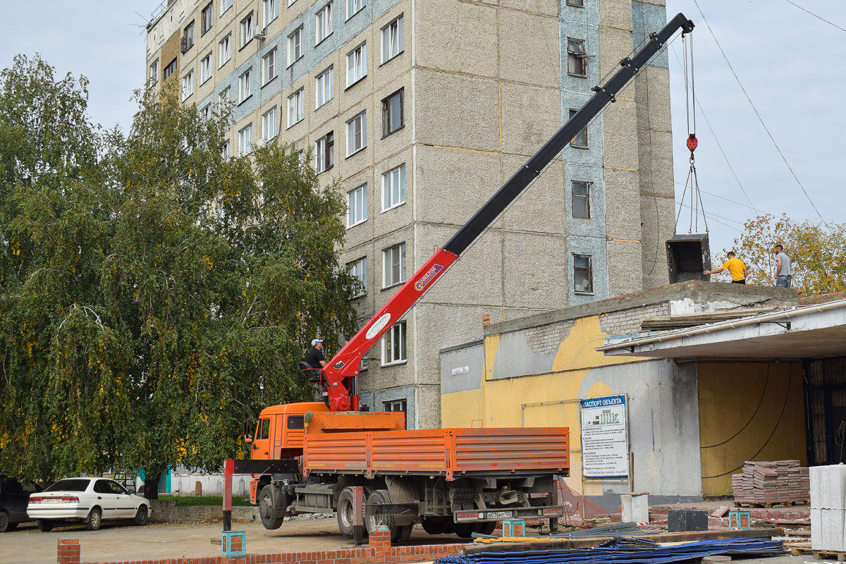 Алтайский край, № В 076 МТ 122 — КамАЗ-65115-A4(23)