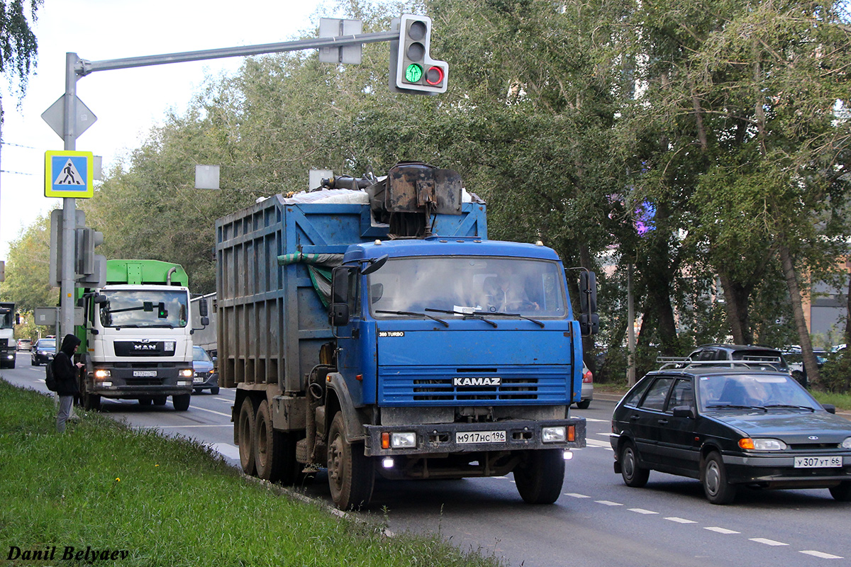 Свердловская область, № М 917 НС 196 — КамАЗ-53229-15 [53229R]