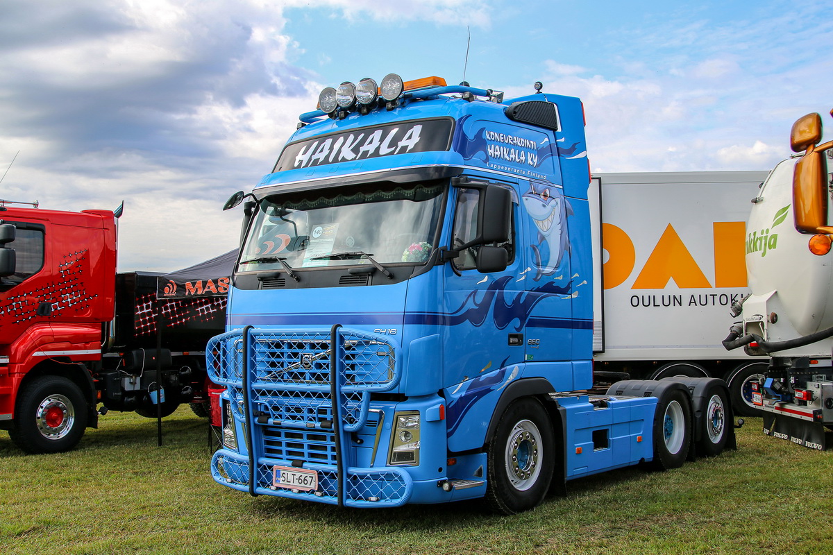 Финляндия, № SLT-667 — Volvo ('2002) FH16.660; Финляндия — Power Truck Show 2019