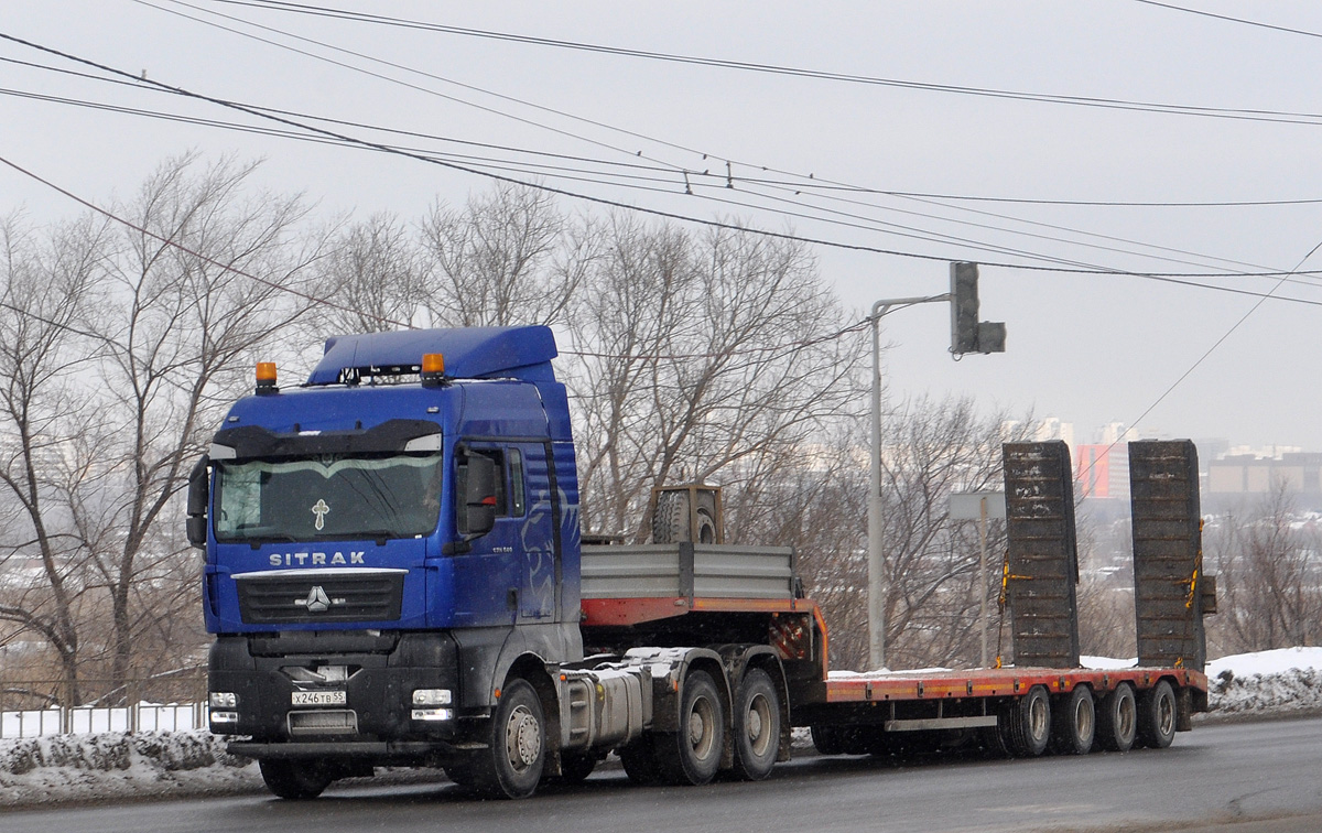 Омская область, № Х 246 ТВ 55 — Sitrak C7H ZZ4256