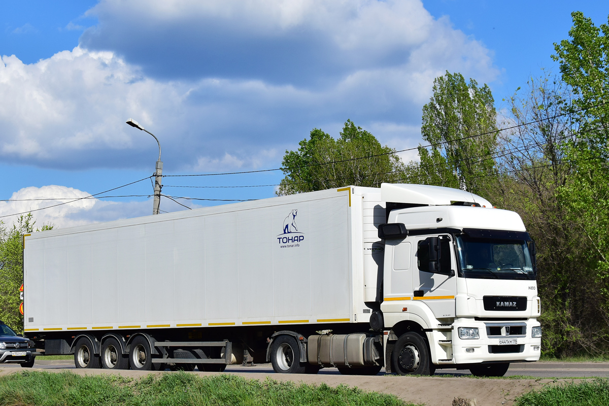Санкт-Петербург, № О 441 КМ 198 — КамАЗ-5490-S5(87)
