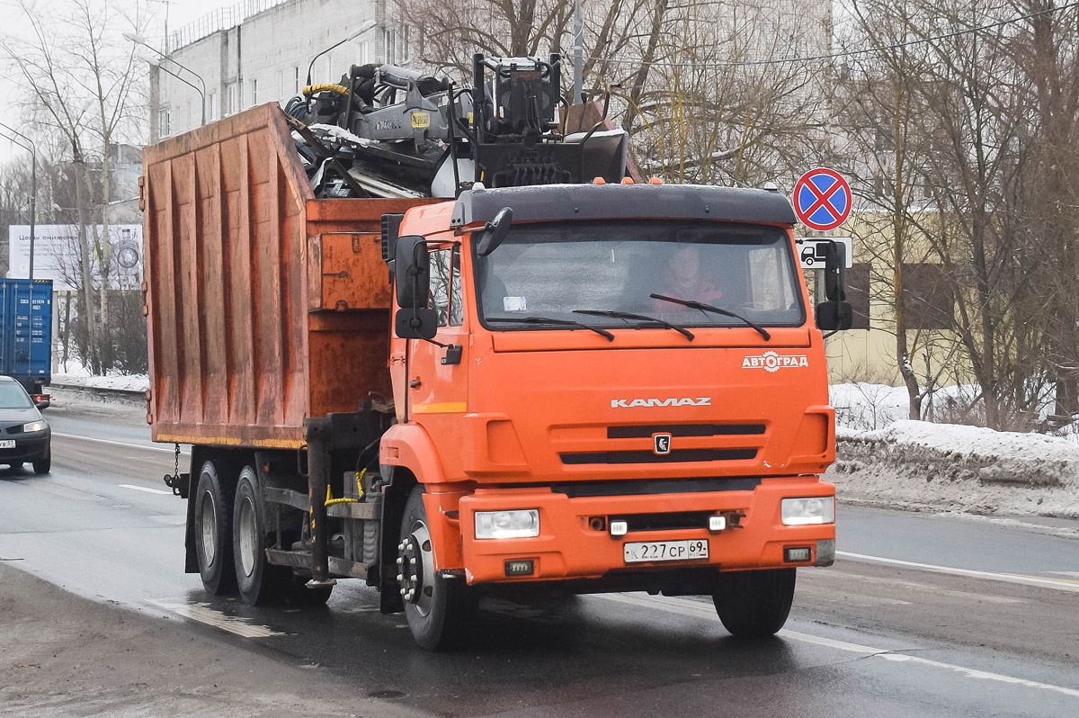 Тверская область, № К 227 СР 69 — КамАЗ-65115-A5(48)