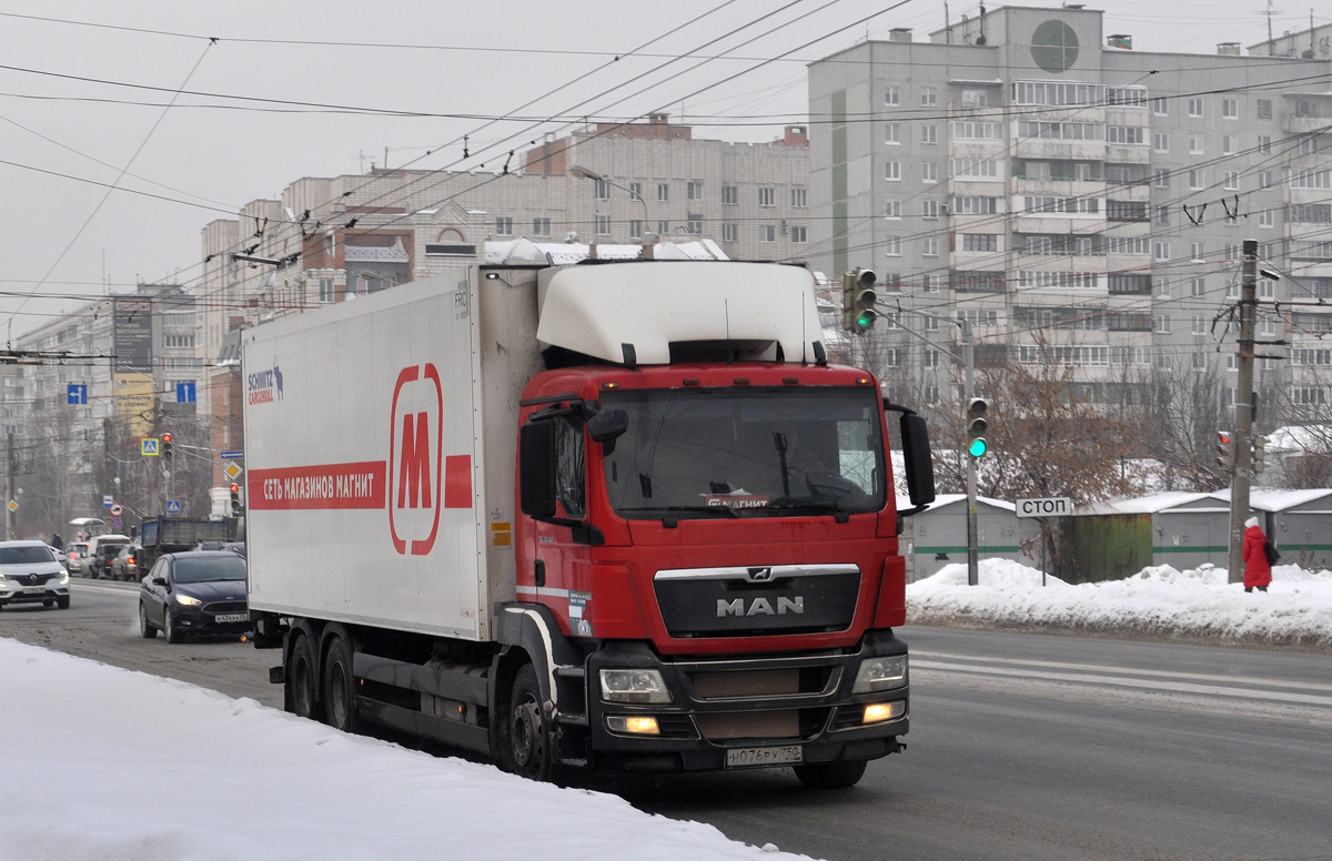 Омская область, № Н 076 РУ 750 — MAN TGS 28.360