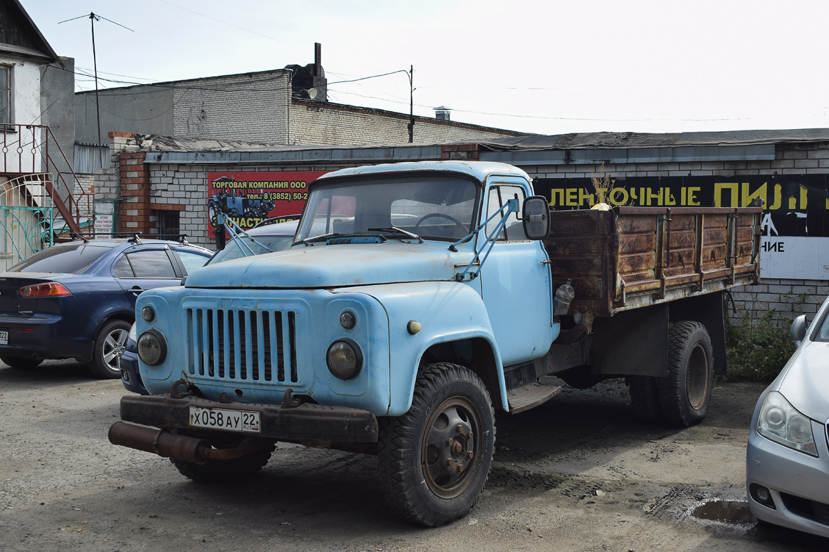 Алтайский край, № Х 058 АУ 22 — ГАЗ-52-01 (ГАЗ-52А)
